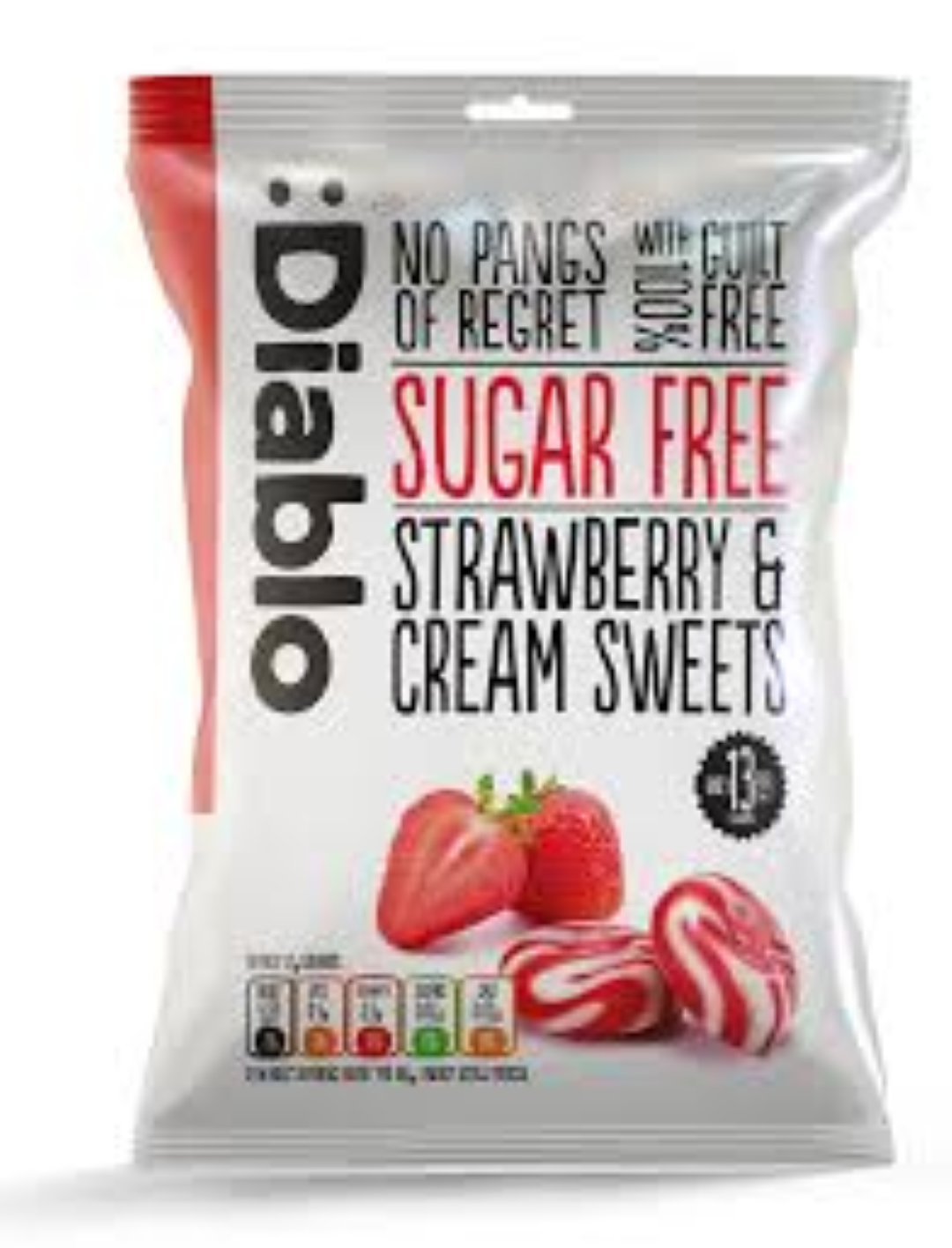 DIABLO S/F SWEET STRAWBERRY 75G